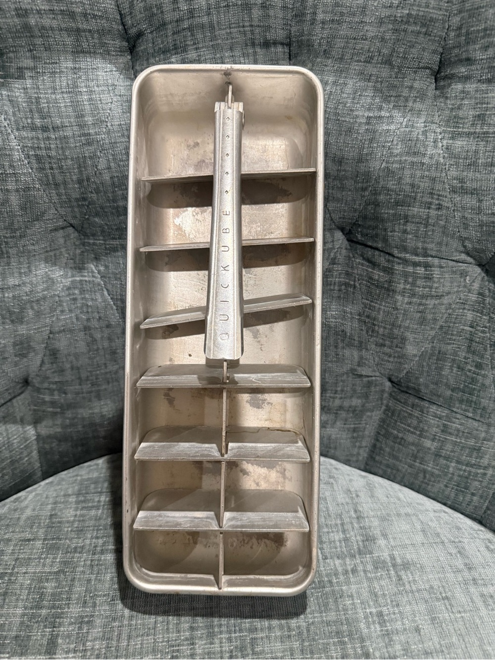 Vintage Quickube Aluminum Ice Cube Trays Mid Century Kitchen